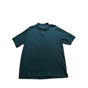 Arrow Men's Short Sleeve Polo Golf Shirt Green Size XL Really Soft